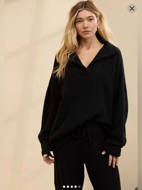 Aerie cozy waffle set